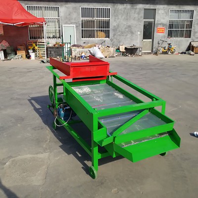 小麥振動篩 小型糧食過篩機 家用小麥選種振動篩