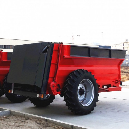 農(nóng)田撒肥車 天盛2FGH-10S大型黏濕糞撒糞機(jī)