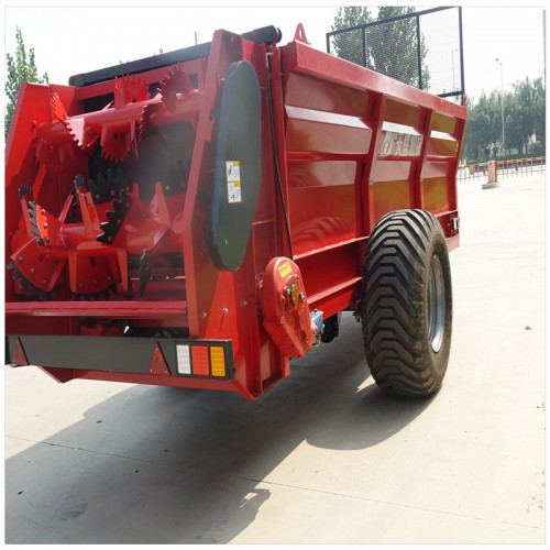 大型雙橫螺旋  糞肥撒糞機  螺旋拋糞車