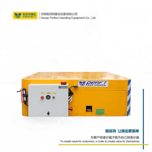 定制搬運(yùn)大型電機(jī)車間運(yùn)輸無軌電動(dòng)平板車無軌膠輪車