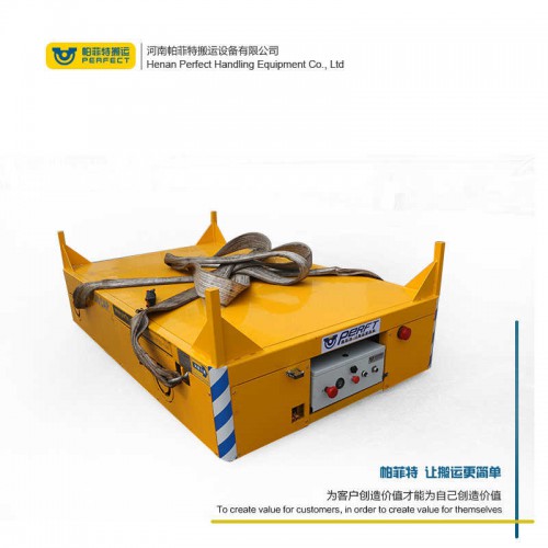 電子元器件搬運無軌膠輪車水泥板轉運過跨車建材運輸電動平車