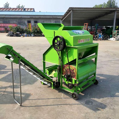 干花生摘果機 花生脫果分離機 移動式花生脫秧機