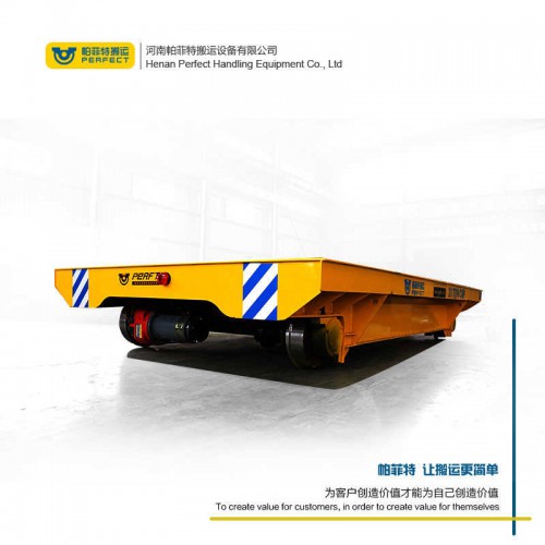 河南帕菲特機械設備搬運有軌電動平車重型檢測儀器搬運軌道過跨車