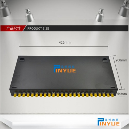 24口光纜終端盒各種接口齊全