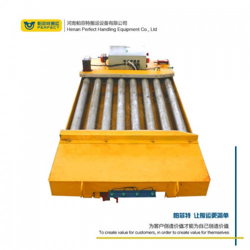 廠家直銷10噸低壓軌道供電轉(zhuǎn)運(yùn)平車 噴漆房高溫地軌小車可定制