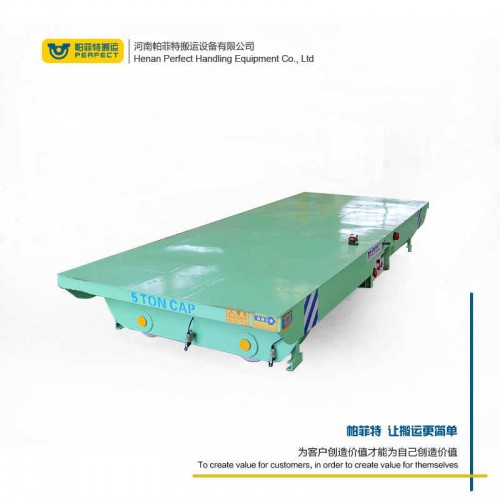 山西省太原市 定制1臺12噸自動化無軌車搬運輸送玻璃平車