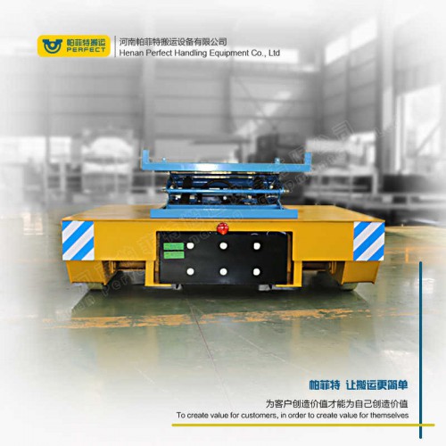 貨物運輸 無軌模具車 50噸電動軌道轉盤 車間轉運設備
