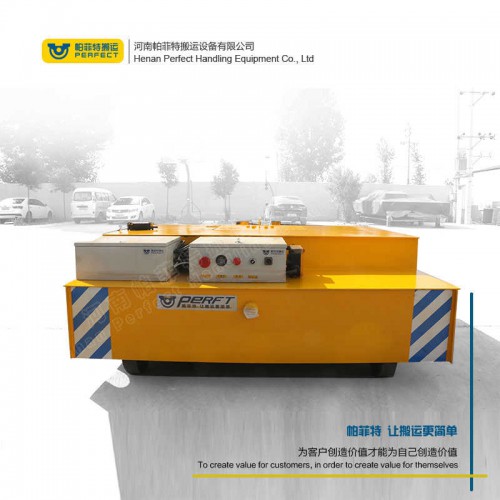 廠家 軌道搬運車 40噸重型流水線電動平車 行車過跨運輸