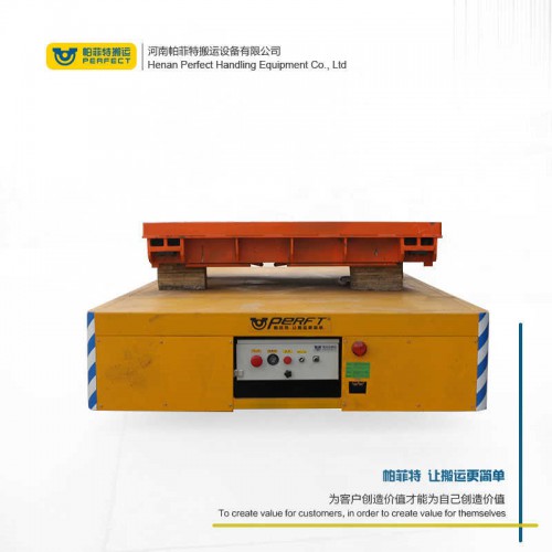 遙控器控制 蓄電池電動(dòng)平車(chē) 50噸電動(dòng)軌道轉(zhuǎn)盤(pán) 廠家直銷(xiāo)