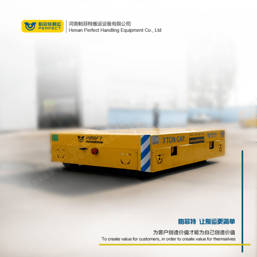 貨物運輸 橫移電動平車 75噸載重液壓轉向無軌車 車間轉運設備