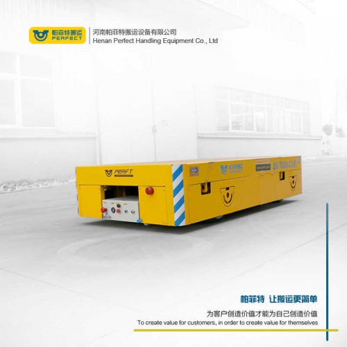 遙控器控制 自動化軌道平車 35噸載重卷揚機電動平車 行車過跨運輸