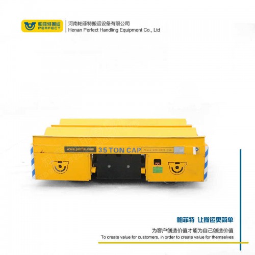 廠家 蓄電池電動平車 65噸載重卷材平車 行車過跨運輸