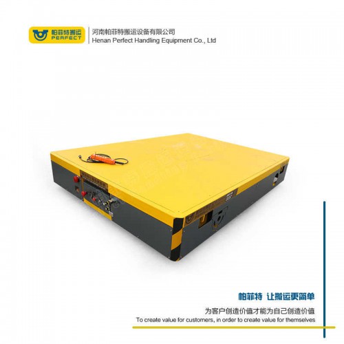 遙控器控制 軌道搬運車 50噸電動軌道轉盤 車間轉運設備