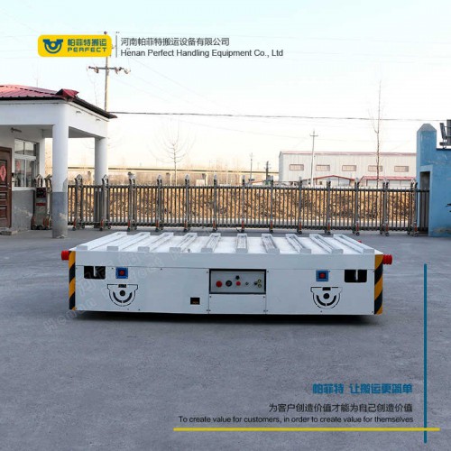 拉運平把車 軌道電動平車 75噸載重液壓轉(zhuǎn)向無軌車 車間轉(zhuǎn)運設備