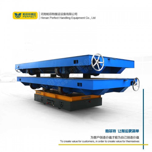 廠家 自動化軌道平車 60噸大型鋼卷電動平車 車間轉運設備