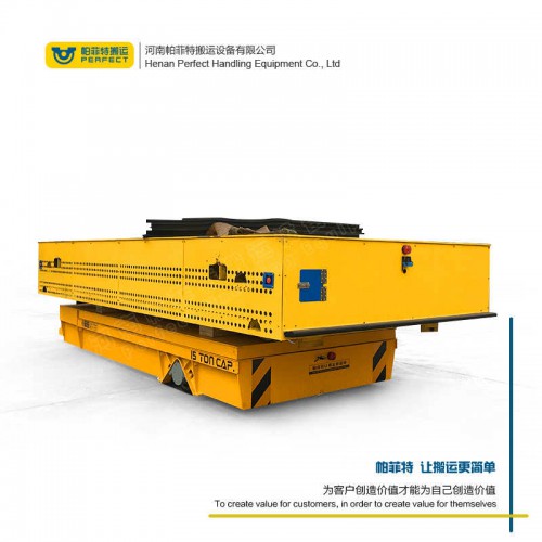 遙控器控制 軌道電動平車 45噸載重廠區(qū)轉(zhuǎn)運車 廠家直銷