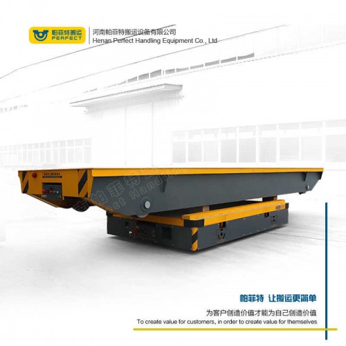 遙控器控制 無軌模具車 40噸重型流水線電動平車 行車過跨運輸