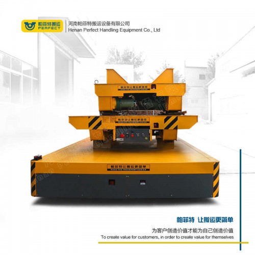 貨物運輸 鋼卷過跨車 100噸承重無軌轉運車 行車過跨運輸