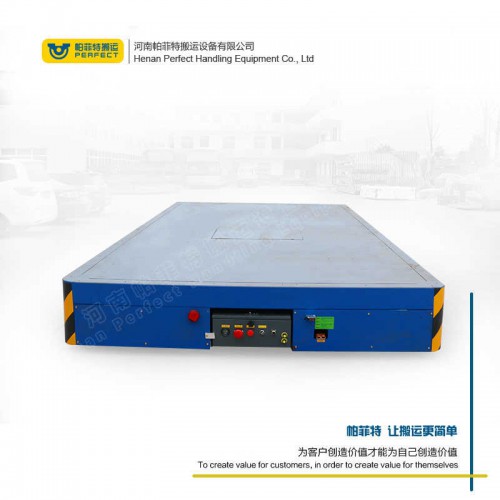 貨物運輸 平板動力軌道車 65噸載重卷材平車 車間轉運設備