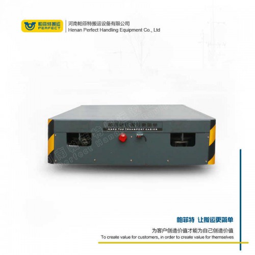 遙控器控制 自動化軌道平車 55噸電瓶軌道車 行車過跨運輸