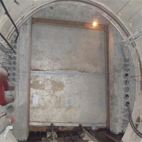 海鷹 不銹鋼防淹門 隧道防淹閘門 整體式啟閉機閘門安裝方案