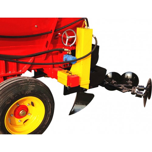 火龍果園開溝施肥合壟撒肥機