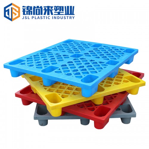 塑料卡板 江蘇錦尚來 1212九腳網格托盤 現貨特價 可定制