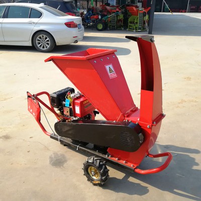 園林碎枝機 果園枝條秸稈粉碎機 188電啟動碎枝機