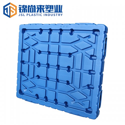 塑料卡板 江蘇錦尚來重型加厚1513雙面藍色吹塑卡板 現貨