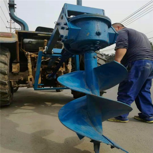 拖拉機挖坑機 拖拉機植樹打眼機轉速