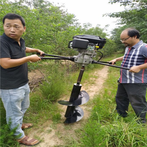 種樹鉆孔機 農用種植鉆坑機坑洞大小