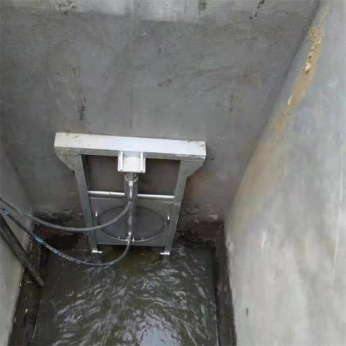 海鷹 不銹鋼堰門 定制 液動下開式堰門 高壓鋼制閘門報價