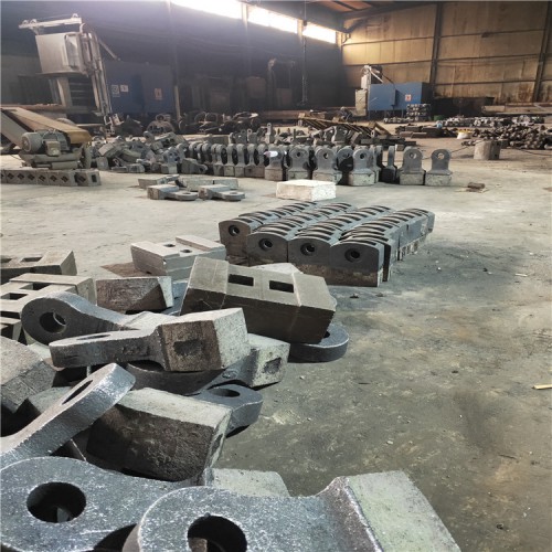 高質量復合破碎機錘頭 高錳鋼鍛打合金錘子高鉻錘頭大小可訂做