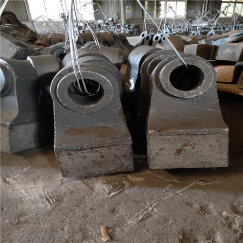 錘式破碎機耐磨合金錘頭細粉碎機制沙機高鉻錘頭復合板錘甩錘