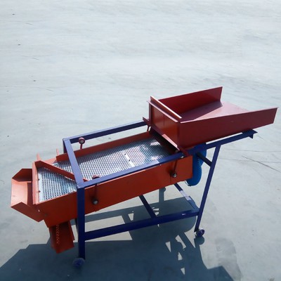 除雜振動篩 稻谷去雜質過篩機 兩相電玉米去石機