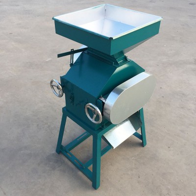 玉米破碎機(jī) 小型家用糧食擠扁機(jī) 釀酒高粱壓碎機(jī)