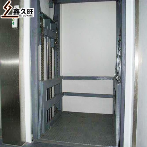 導軌式升降機 工廠二層 三層貨物升降平臺