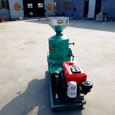 一遍出小米 無碎米谷子碾米機 一次成型磨小米機