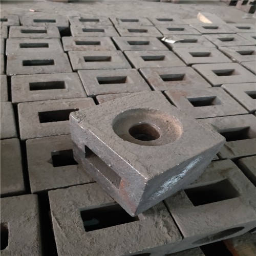 【高鉻耐磨錘頭河北生產(chǎn)廠家方錘甩錘板凳錘】