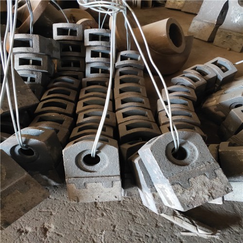 錘式破石機(jī)錘頭破碎機(jī)高鉻合金錘頭煤矸石粉碎機(jī)高錳鋼錘頭甩錘