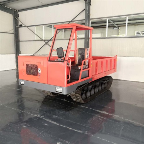 5噸拉木材工程履帶運輸車 4噸拉混凝土履帶自卸車廠家