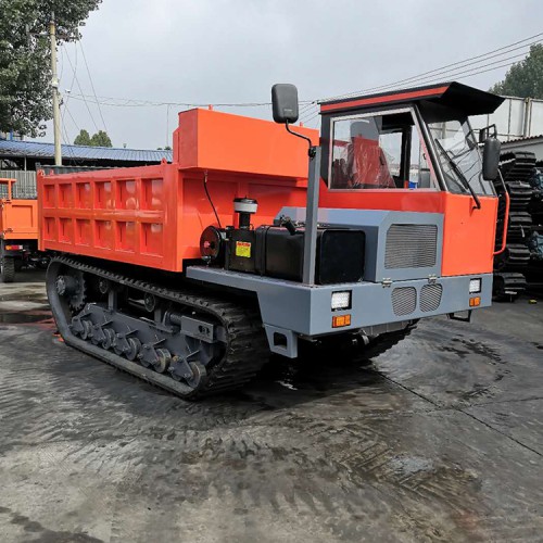 大噸位10噸履帶運輸車廠家 車后橋驅動8噸履帶工程車價格