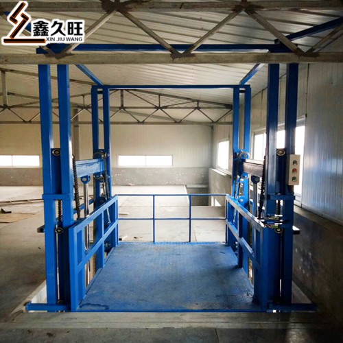 無地坑電動液壓升降貨梯 倉庫物流貨梯