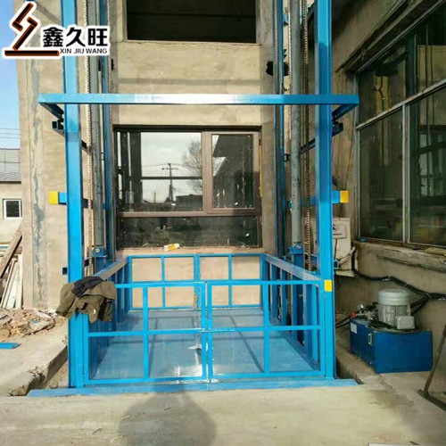 簡(jiǎn)易貨梯電動(dòng)液壓升降機(jī)  導(dǎo)軌式廠房上貨提升機(jī)