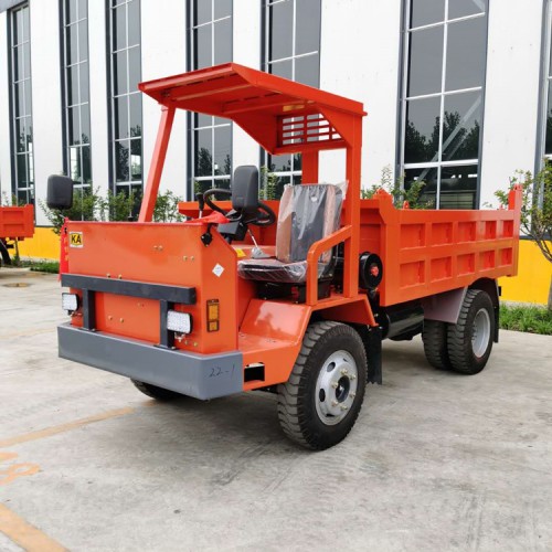 隧道出渣四不像車是前后驅(qū)動魯正8噸自卸車