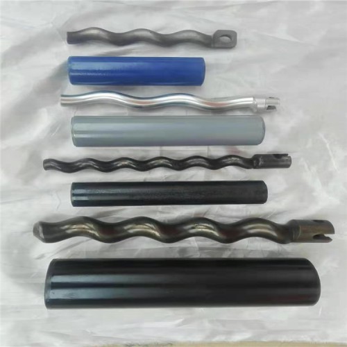 遼寧鞍山供應膩子噴涂機配件小螺旋定子轉子螺桿膠套水泥砂漿