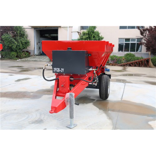 吉田拖拉機牽引撒糞機 有機肥撒肥車