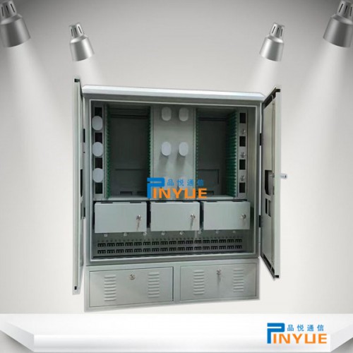 室外684芯三網合一光交箱FC配置