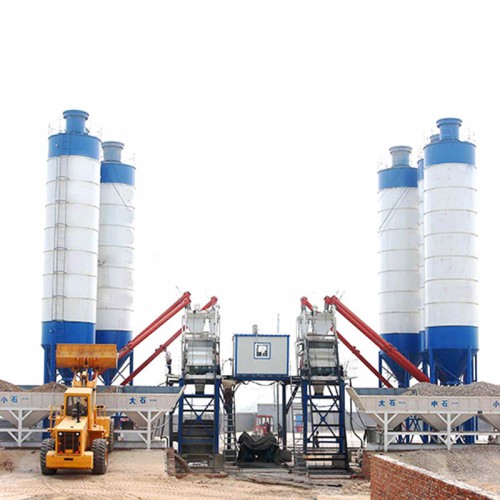 混凝土攪拌站 雙線混凝土攪拌站