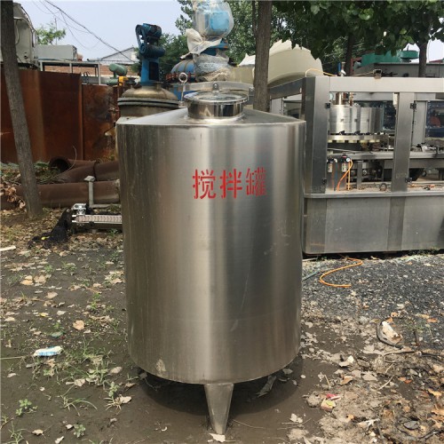 供應(yīng)二手不銹鋼攪拌罐1噸2噸4噸5噸
